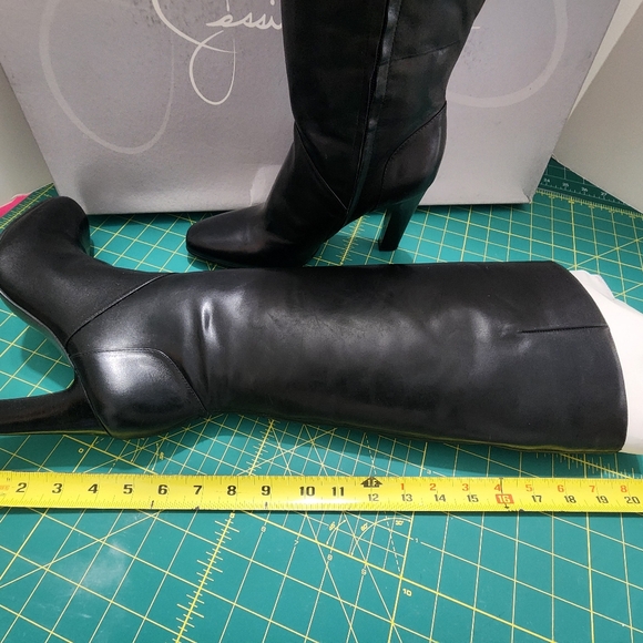 NIB Jessica Simpson Women's Khalen Leather Knee-High Boot 9 1/2 - Picture 7 of 13